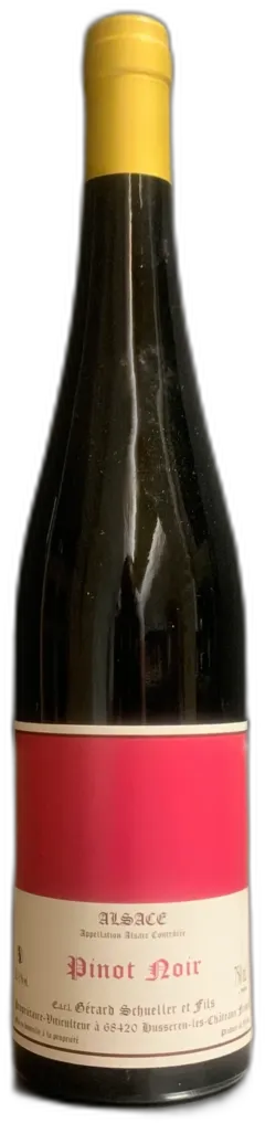 image du vin Alsace Pinot Noir Bildstoeckle Gérard Schueller