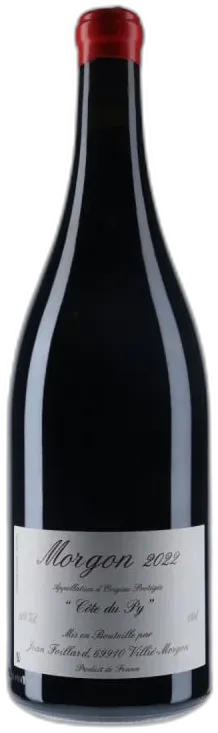 photo du vin Morgon Côte du py Jean Foillard