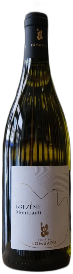 vue du vin Brézème Blanc Monicault du Domaine Lombard