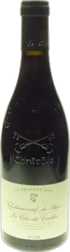 capture du vin Châteauneuf-du-Pape la Réserve Château Caillou