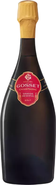 vue du vin Champagne Grande Réserve Gosset