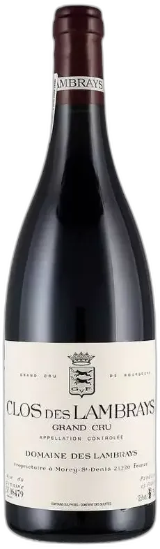 photo du vin Clos des Lambrays Grand Cru Domaine des Lambrays