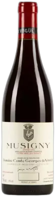 vue du vin Musigny Rouge