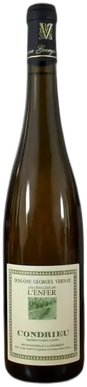 capture du vin Domaine Georges Vernay Condrieu "les Chaillées de l'Enfer" 2020
