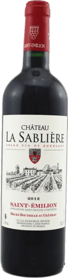 photo du vin Château la Sablière Saint-Emilion Magnum Rouge