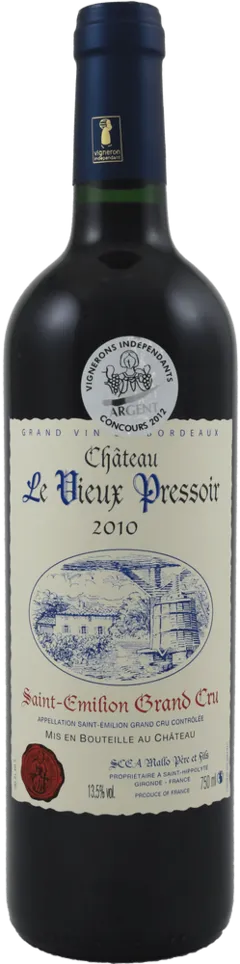 vue du vin Réserve du Château