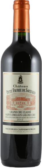 vue du vin Château Petit Faurie de Soutard Grand Cru Classé