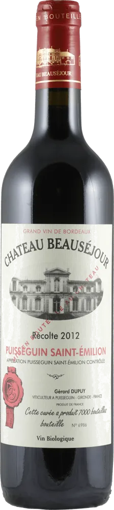 image du vin Puisseguin-Saint-Emillion
