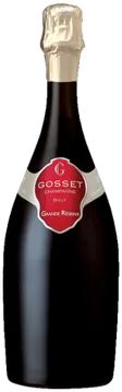 vue du vin Champagne Grande Réserve Gosset
