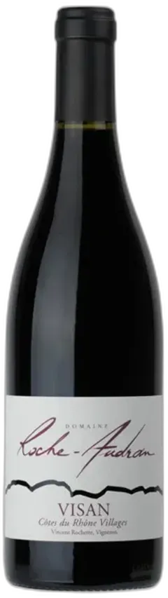 illustration du vin Domaine Roche-Audran Visan Tradition Aop Côtes du Rhône Villages Vin Rouge Bio