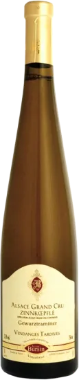 photo du vin Gewurztraminer Zinnkoepflé Vendanges Tardives