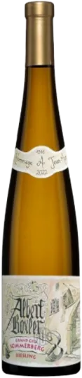 photo du vin Alsace Riesling Grand Cru Sommerberg Jeunes Vignes Albert Boxler