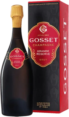vue du vin Champagne Grande Réserve Gosset