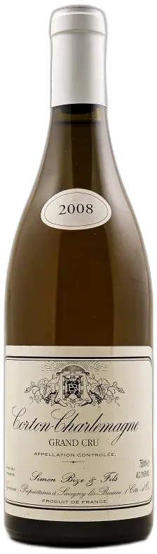 photo du vin Simon Bize Corton Charlemagne 2008