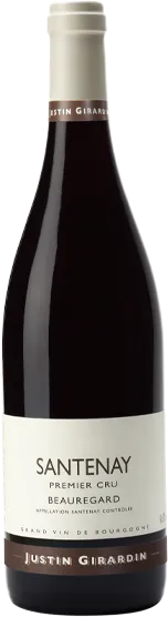aperçu du vin Domaine Justin Girardin "Clos Rousseau" 1er Cru Santenay Rouge