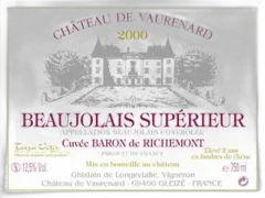 image du vin Baron de Richemont
