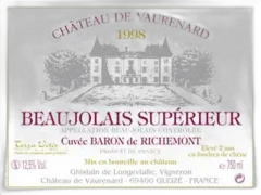 image du vin Baron de Richemont