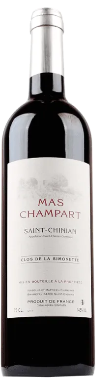 aperçu du vin Saint-Chinian Clos de la Simonette