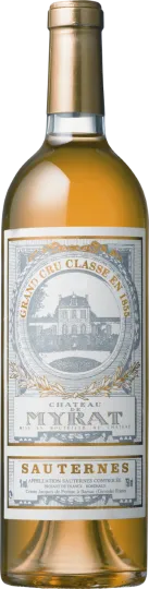 photo du vin Château de Myrat