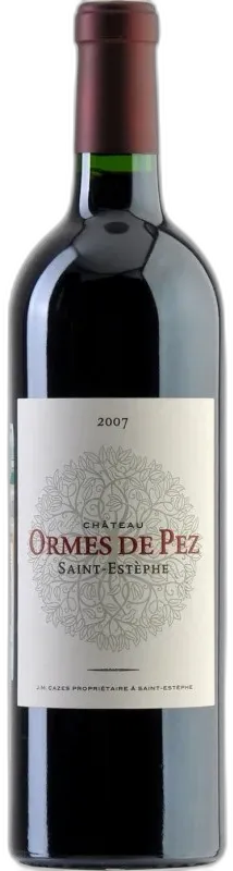 photo du vin Ormes de Pez