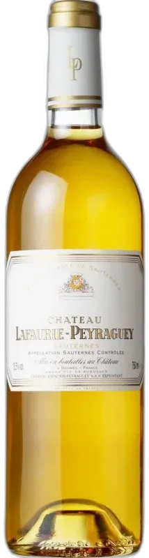 capture du vin Château Lafaurie-Peyraguey