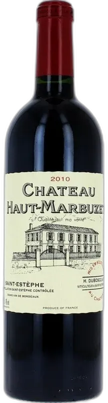 image du vin Château Haut Marbuzet