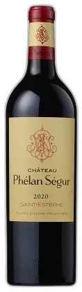 photo du vin Chateau Phelan Segur