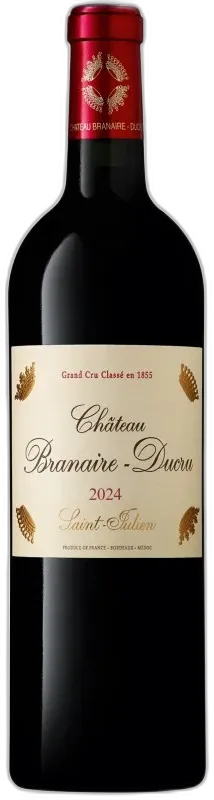 vue du vin Château Branaire Ducru 2010