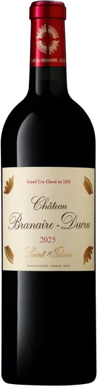 vue du vin Château Branaire Ducru 2010