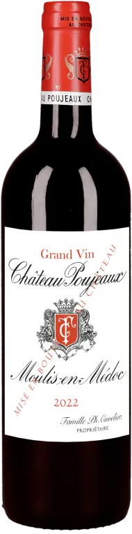 photo du vin Château Poujeaux 2014