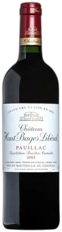 image du vin Château Haut-Bages Libéral