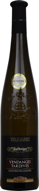 image du vin Gewurztraminer Vendanges Tardives Wolfberger