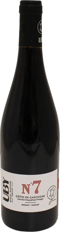 vue du vin Uby n°7 Merlot Tannat