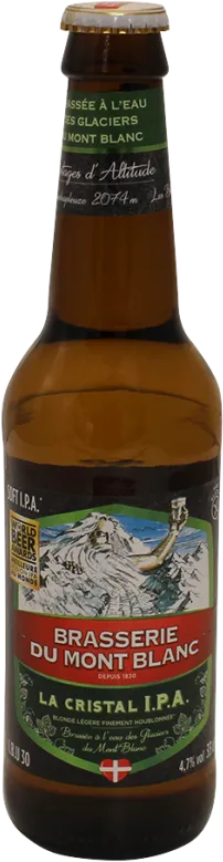 aperçu du vin la Cristal Ipa Sans Gluten du Mont