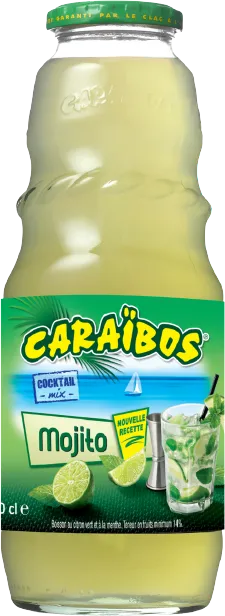 capture du vin Caraibos Mojito