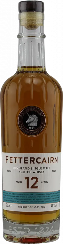 vue du vin Fettercairn 12 Ans