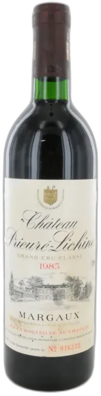 photo du vin Prieuré Lichine