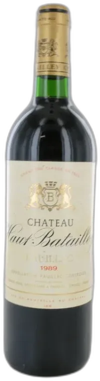 photo du vin Haut Batailley Verso
