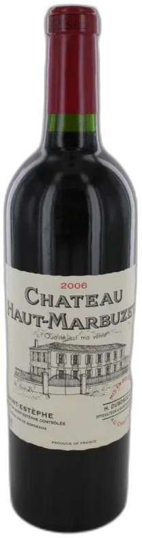 image du vin Château Haut Marbuzet