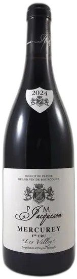 photo du vin Mercurey Premier Cru les Velley Domaine Jacqueson
