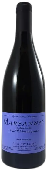 photo du vin Domaine Sylvain Pataille Marsannay Village "Clémengeots"