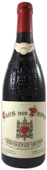 vue du vin Châteauneuf du Pape Rouge Clos des Papes Domaine Paul Avril