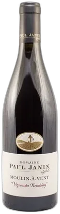 image du vin Paul Janin Moulin à Vent les Vignes du Tremblay 2012
