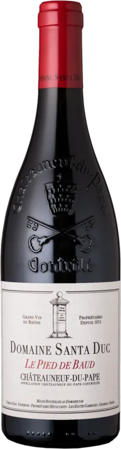 capture du vin le Pied de Baud Domaine Santa Duc