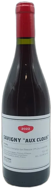 photo du vin Louis Chenu Savigny les Beaune 1er Cru "Aux Clous" 2022