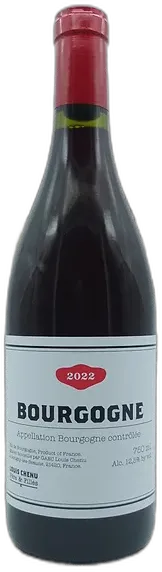 photo du vin Louis Chenu Bourgogne 2023
