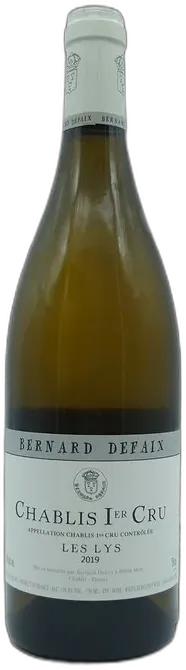 photo du vin Bernard Defaix Côte de Léchet