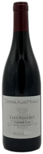 vue du vin Clos Vougeot Grand Cru Domaine Alain Michelot