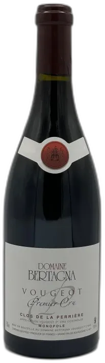 photo du vin Vougeot 1er Cru les Petits Vougeots Domaine Bertagna