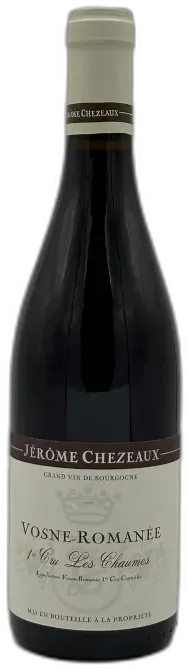 vue du vin Vosne Romanée 1er Cru les Chaumes Domaine Jérome Chezeaux